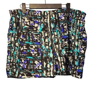 Vintage Surf Gear Abstract Print Swim Trunks